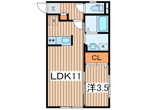 グリ－ンシャトルの物件間取画像